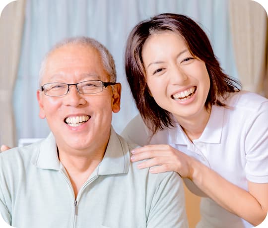 介護福祉士だからこその安心サポート